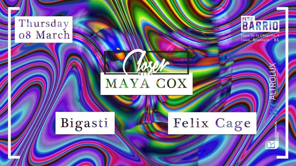 Closer with Maya Cox, Bigasti, Felix Cage - Página frontal