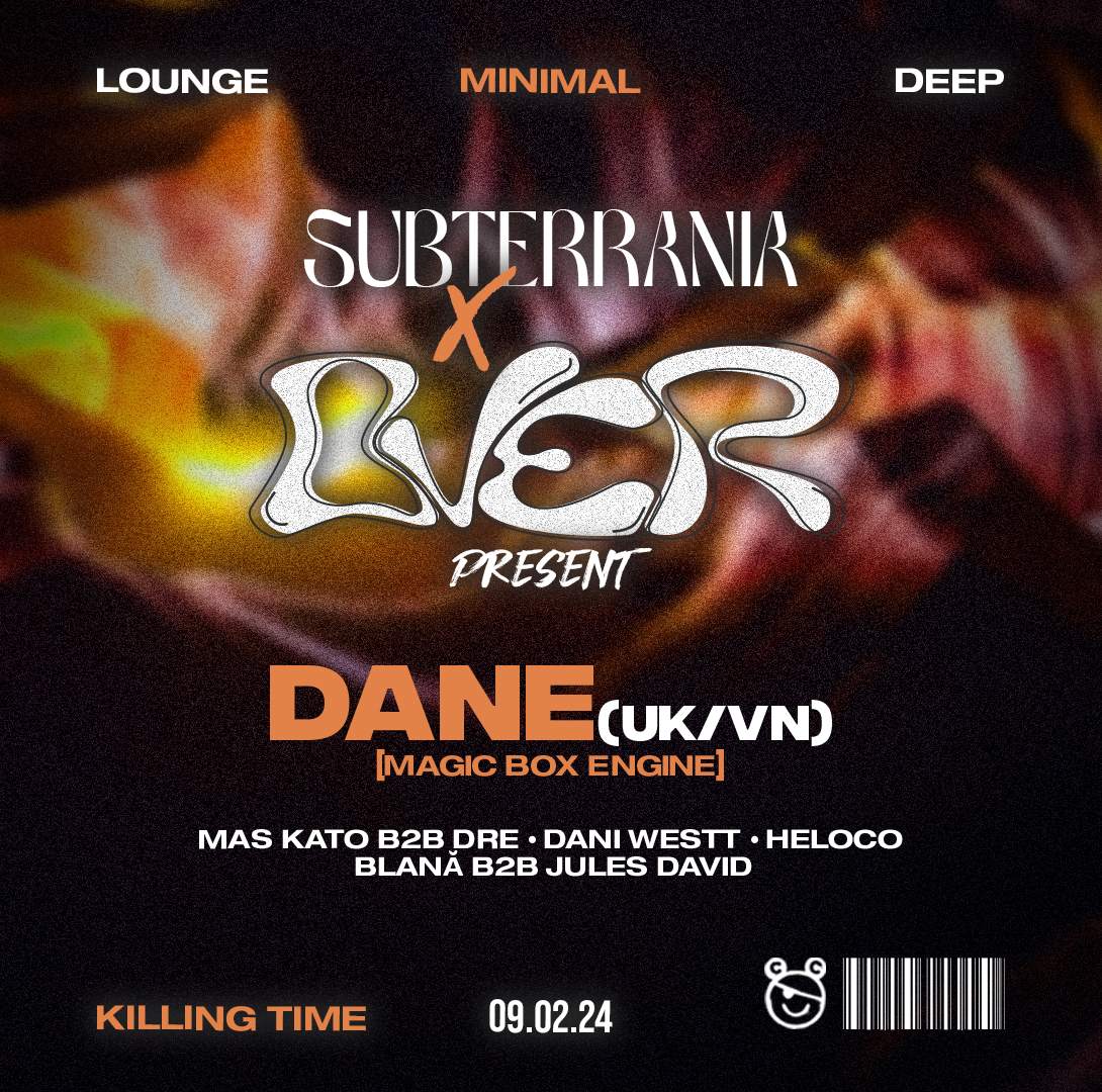 Subterrania x OVER: Dane (UK/VN) - フライヤー表