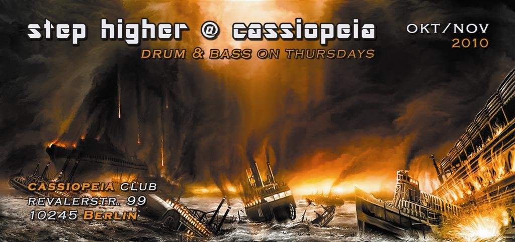 Step Higher - Drum & Bass On Thursdays - フライヤー表