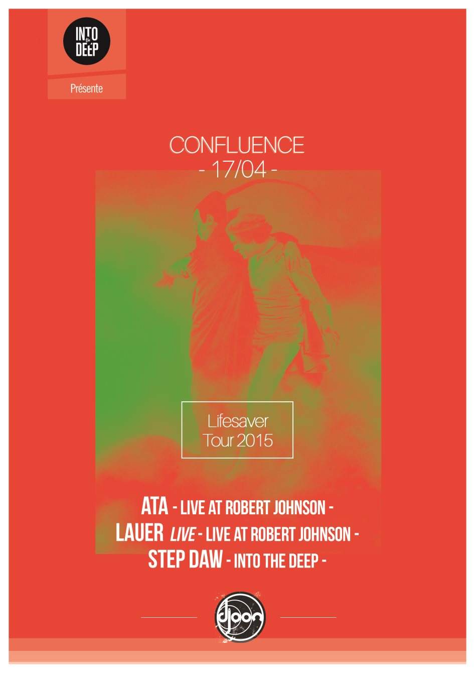 Confluence / Lifesaver Tour 2015 with Ata & Lauer (Live) - Página frontal