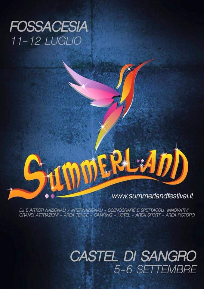 Summerland Music Festival Beach Edition - フライヤー裏