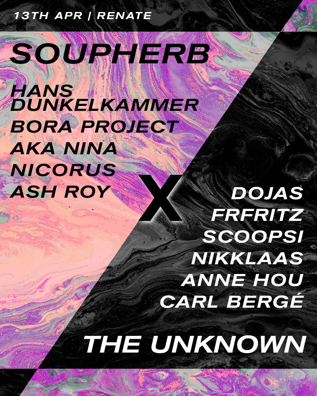 Soupherb X The Unknown - Página trasera