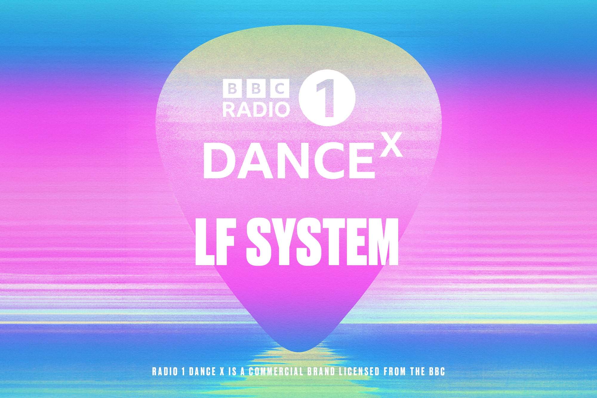 BBC Radio 1 Dance X - フライヤー表
