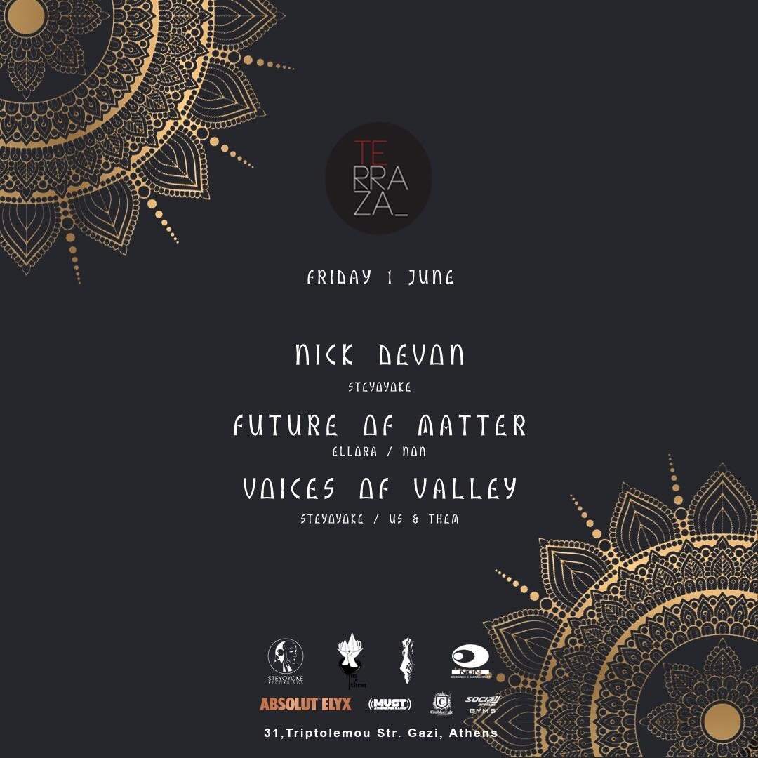 Nick Devon - Future Of Matter - Voices Of Valley - Página frontal