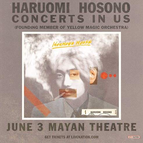 Haruomi Hosono - フライヤー表