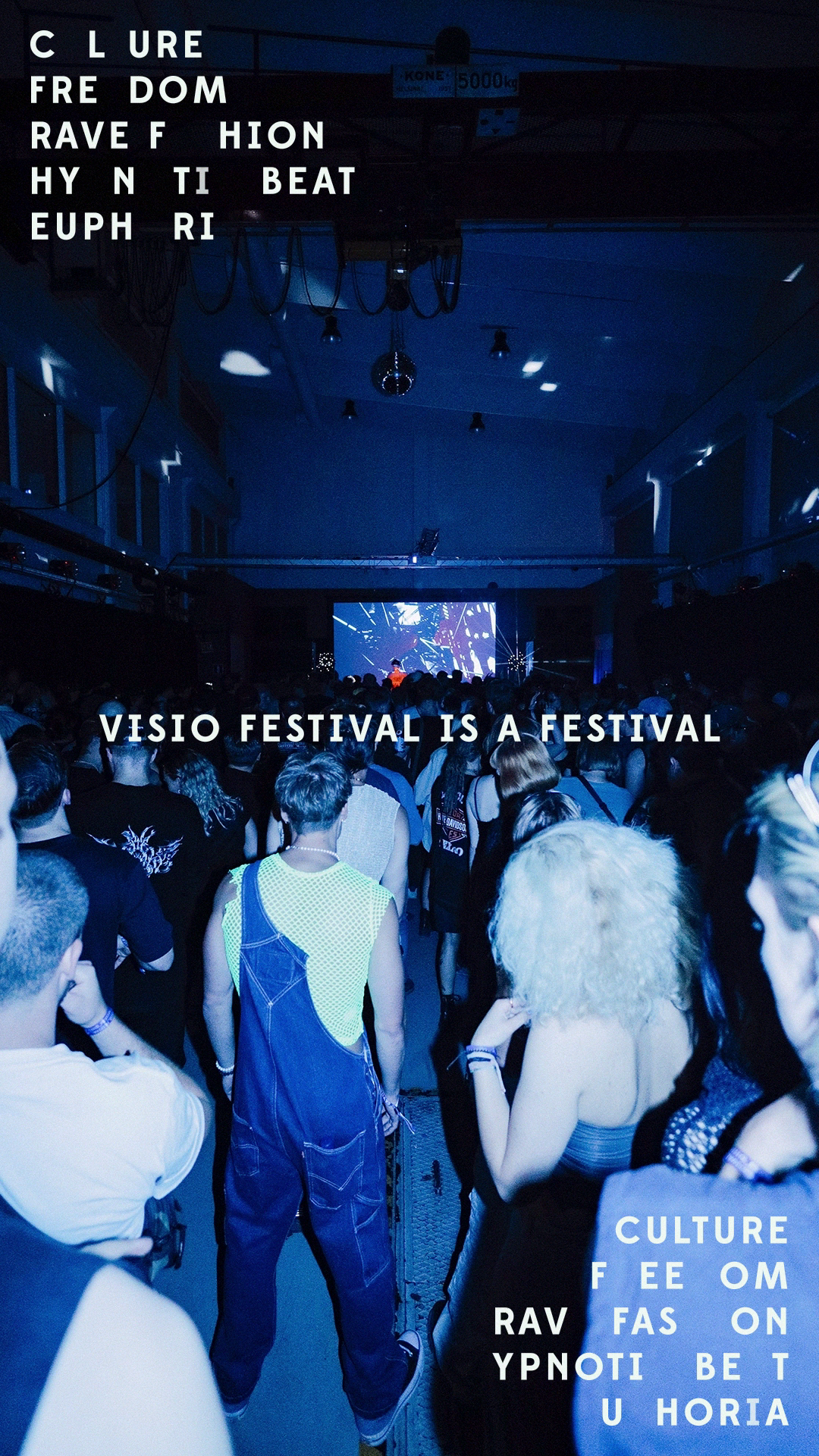VISIO Festival 2024 - フライヤー裏