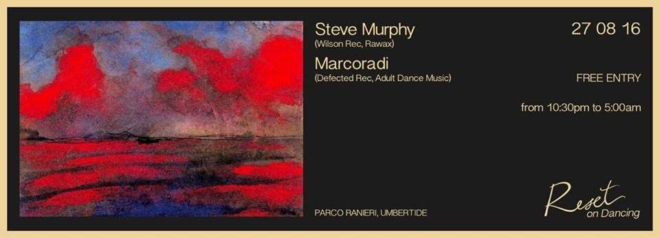 Reset on Dancing! with Steve Murphy & Marcoradi - Página trasera