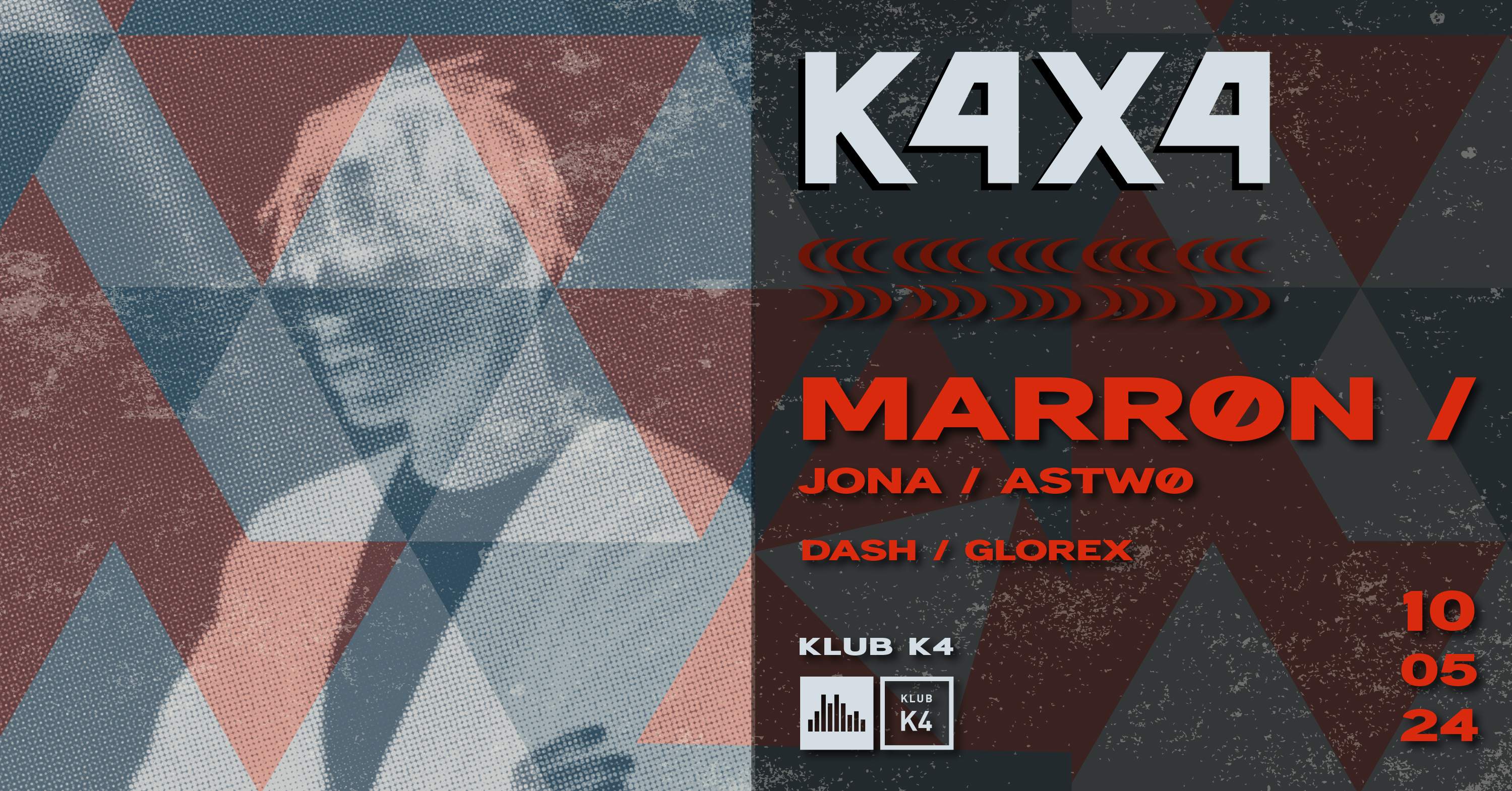 K4X4 with MARRØN - Página frontal