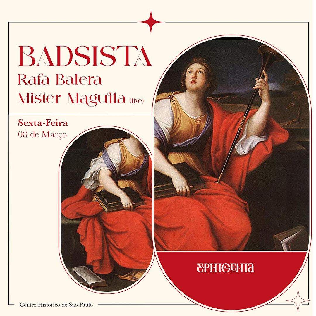BADSISTA, MISTER MAGUILA (live) e RAFA BALERA @ EPHIGENIA - Página frontal
