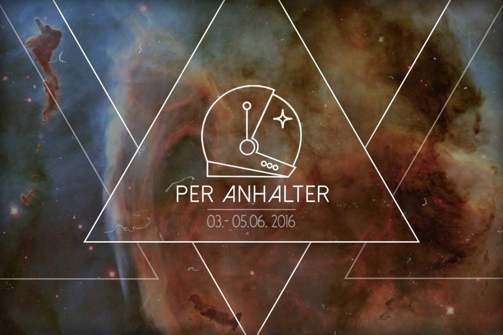 Per Anhalter Durch Raum & Zeit - Página frontal