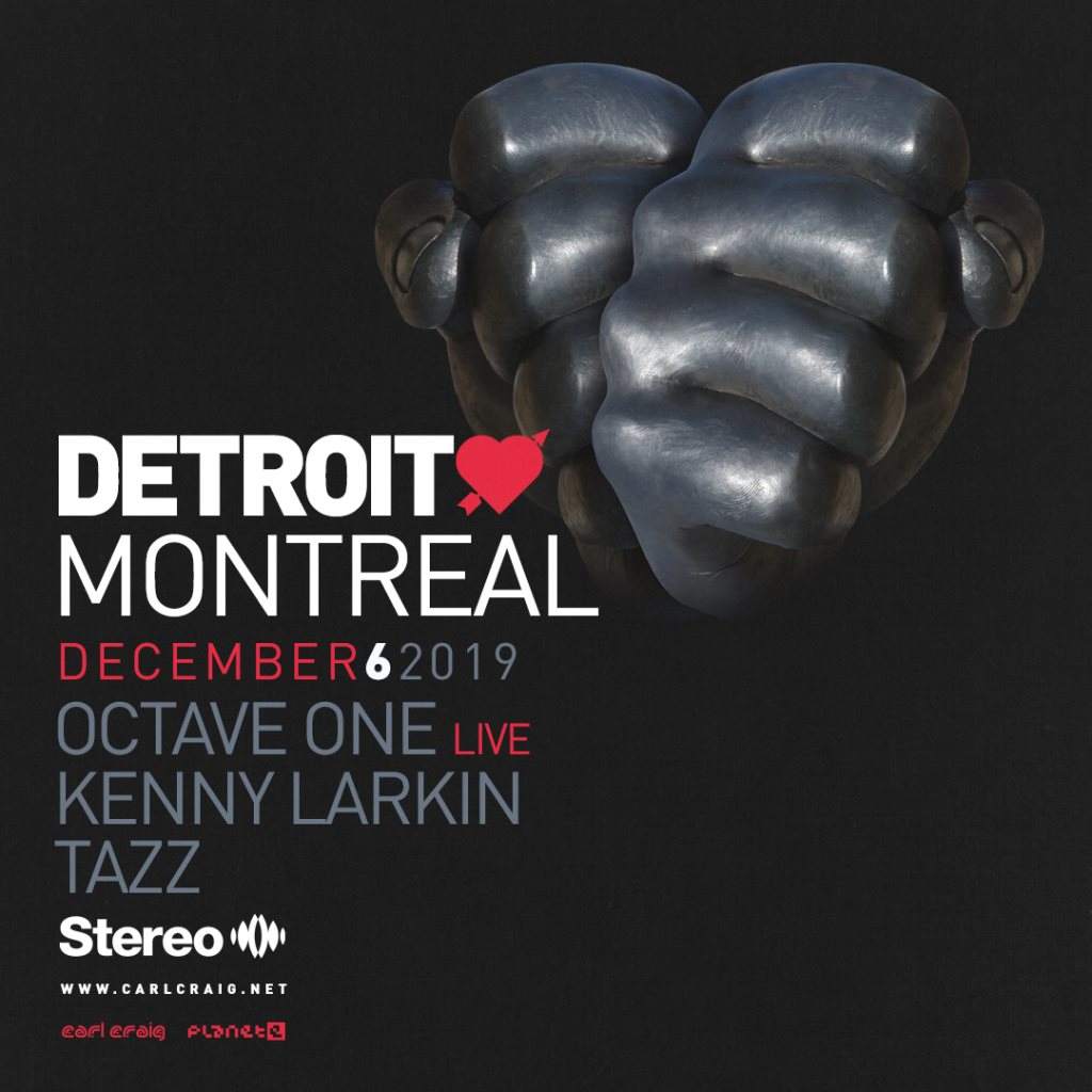 Detroit Love: Octave One (Live) - Kenny Larkin - Tazz - フライヤー表