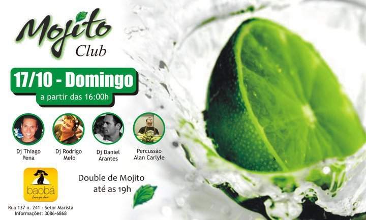 Mojito Club - フライヤー表