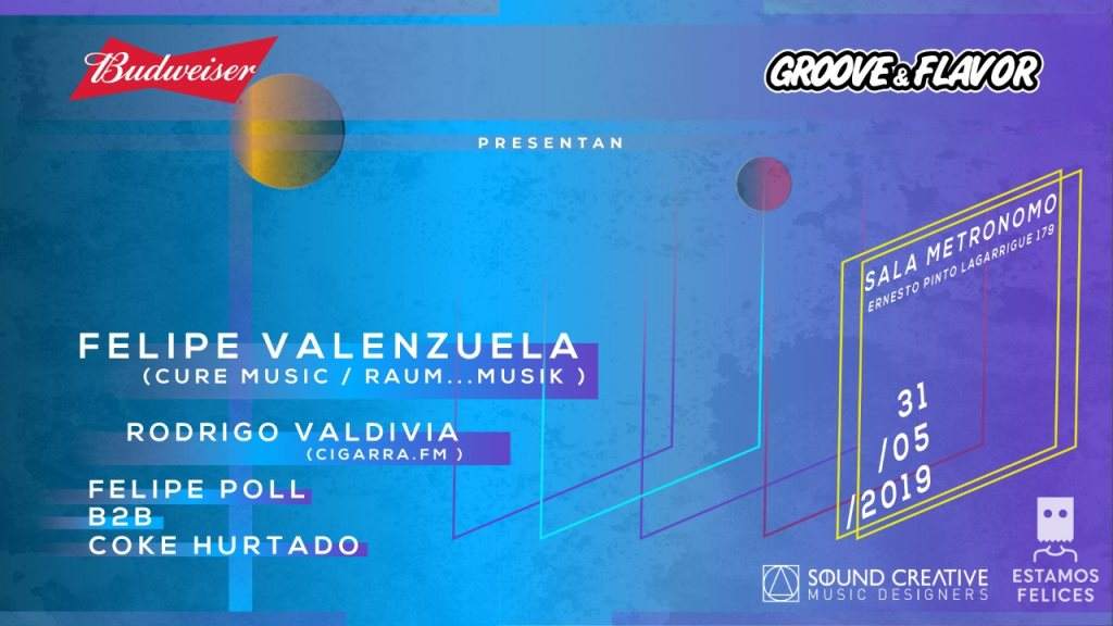 Groove & Flavor presenta Felipe Valenzuela - Página frontal