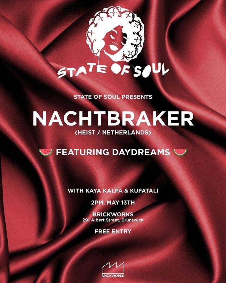 State of Soul presents: Nachtbraker w/ Daydreams - Página frontal