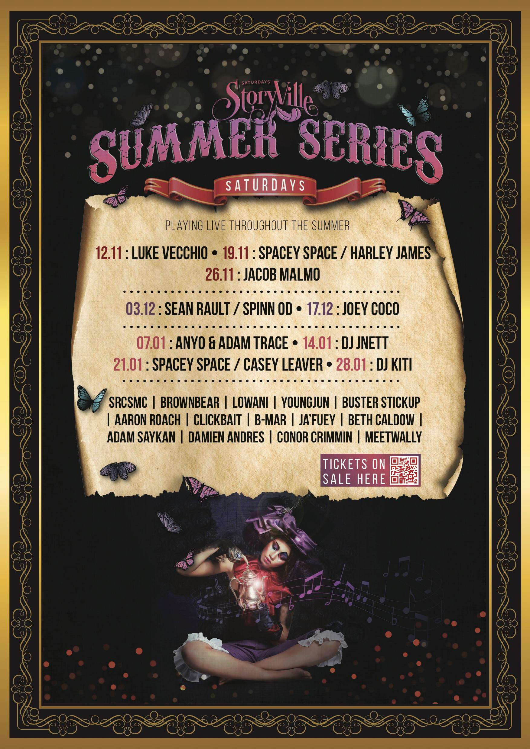 Storyville Saturdays Summer Series // Sean Rault + Spinn OD at ...