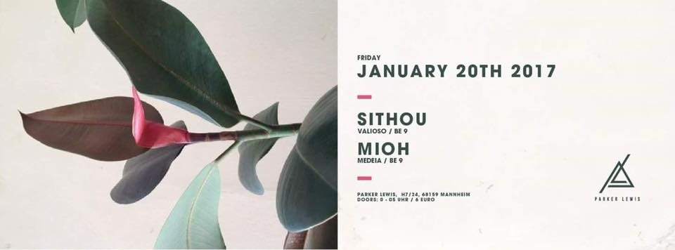 Parker Lewis presents Mioh & Sithou - Página frontal