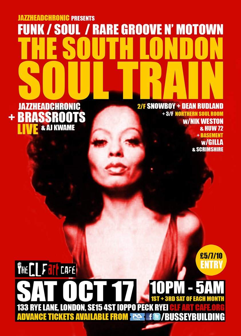 The South London Soul Train with JHC, Nathaniel Rateliff & The Night Sweats [Live] - More - Página trasera