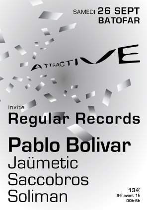 Attractive Invite Regular Records: Recall World Tour - Página frontal