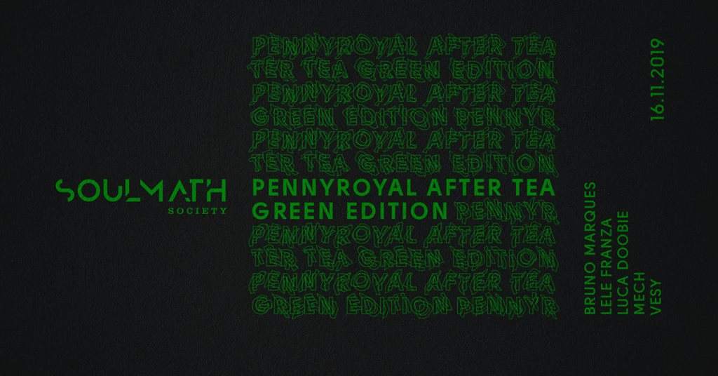 Pennyroyal After Tea Green Edition - Página frontal
