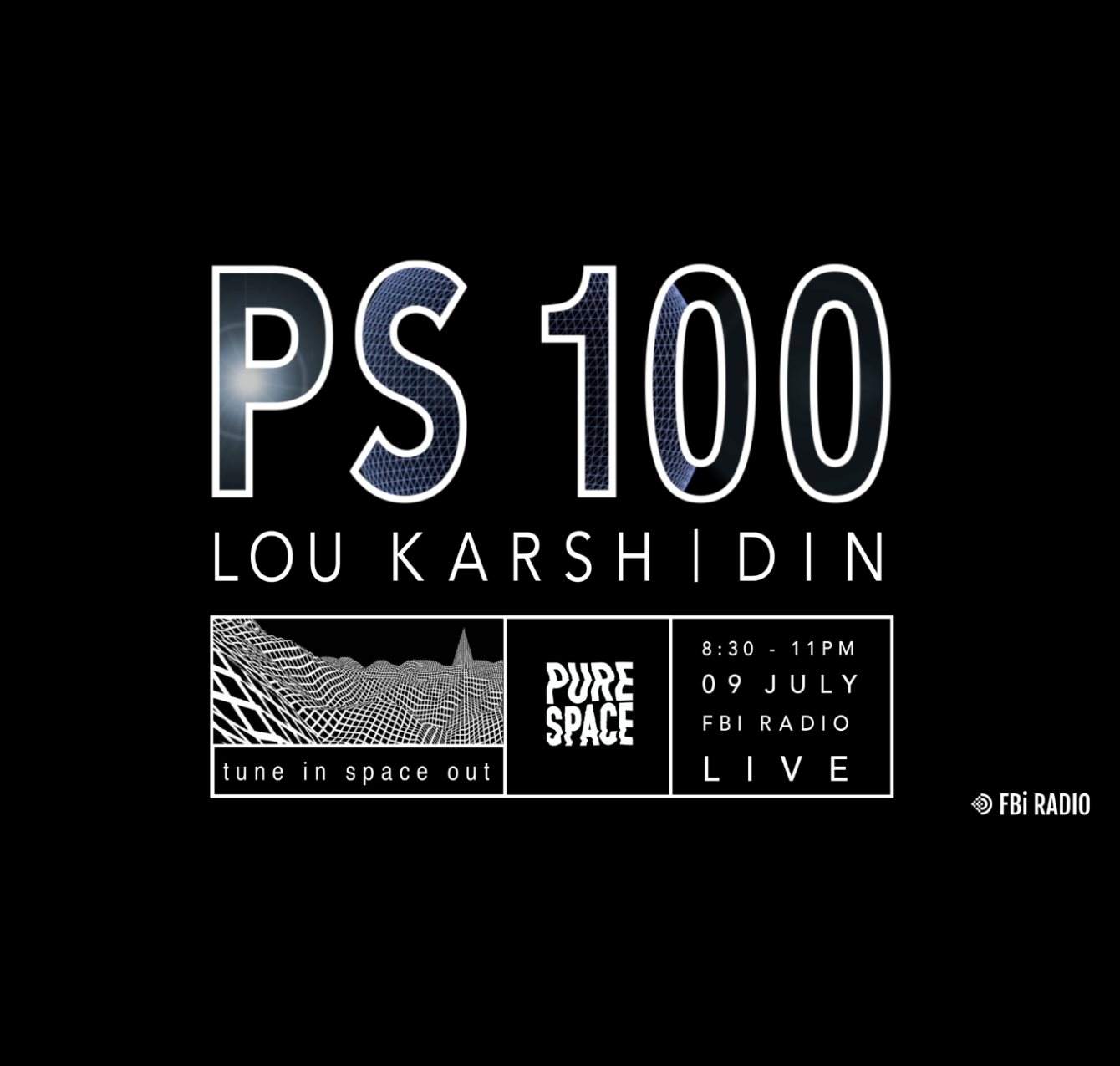Ps100 - Pure Space's 100th Broadcast - Página frontal