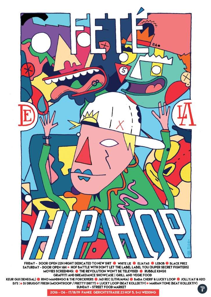 Fete De La Hip Hop - Página frontal