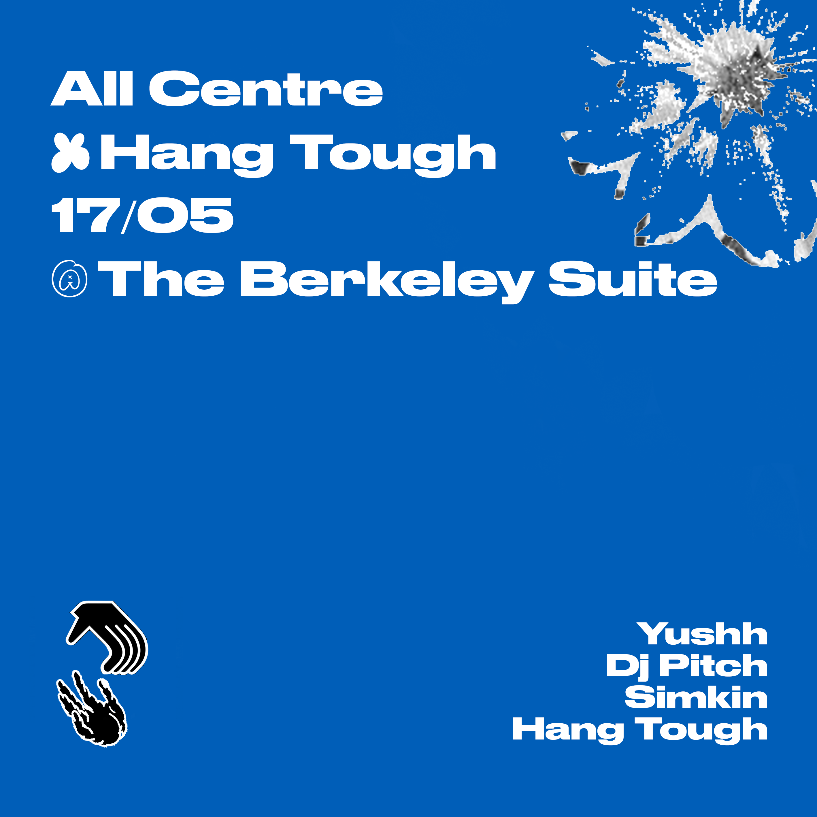 All Centre x Hang Tough with Yushh, DJ Pitch & Simkin - Página frontal
