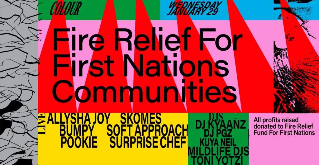 Colour: Fire Relief For First Nations Communities - Página frontal