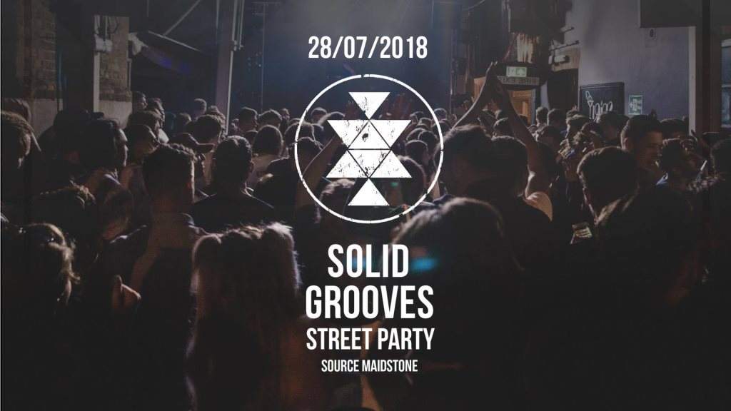 Solid Grooves Street Party - フライヤー表