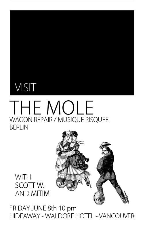 Visit with The Mole - フライヤー表