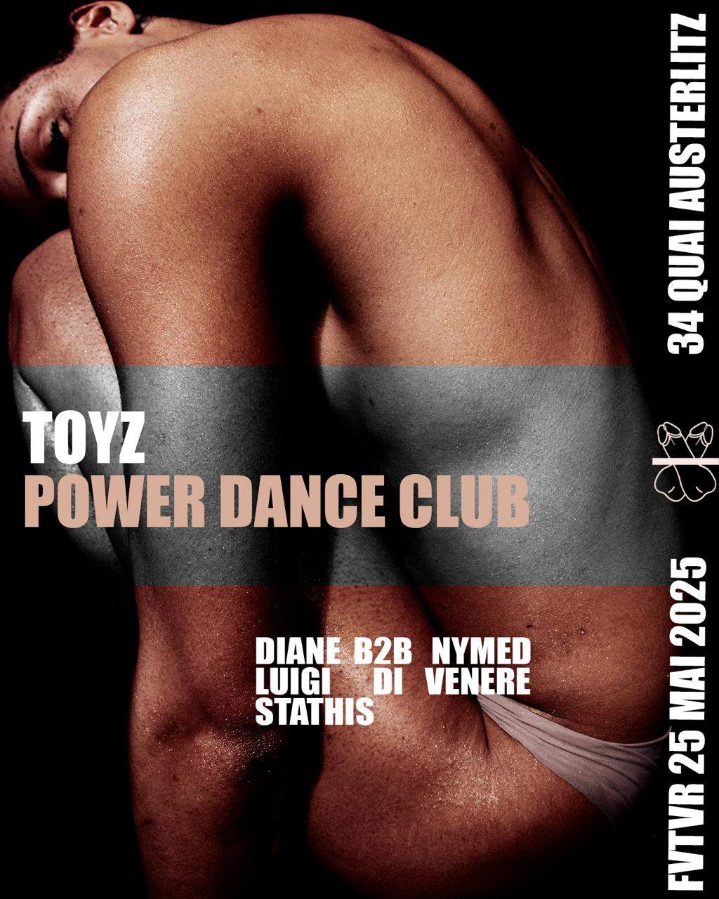 Toyz x Power Dance Club - Página frontal