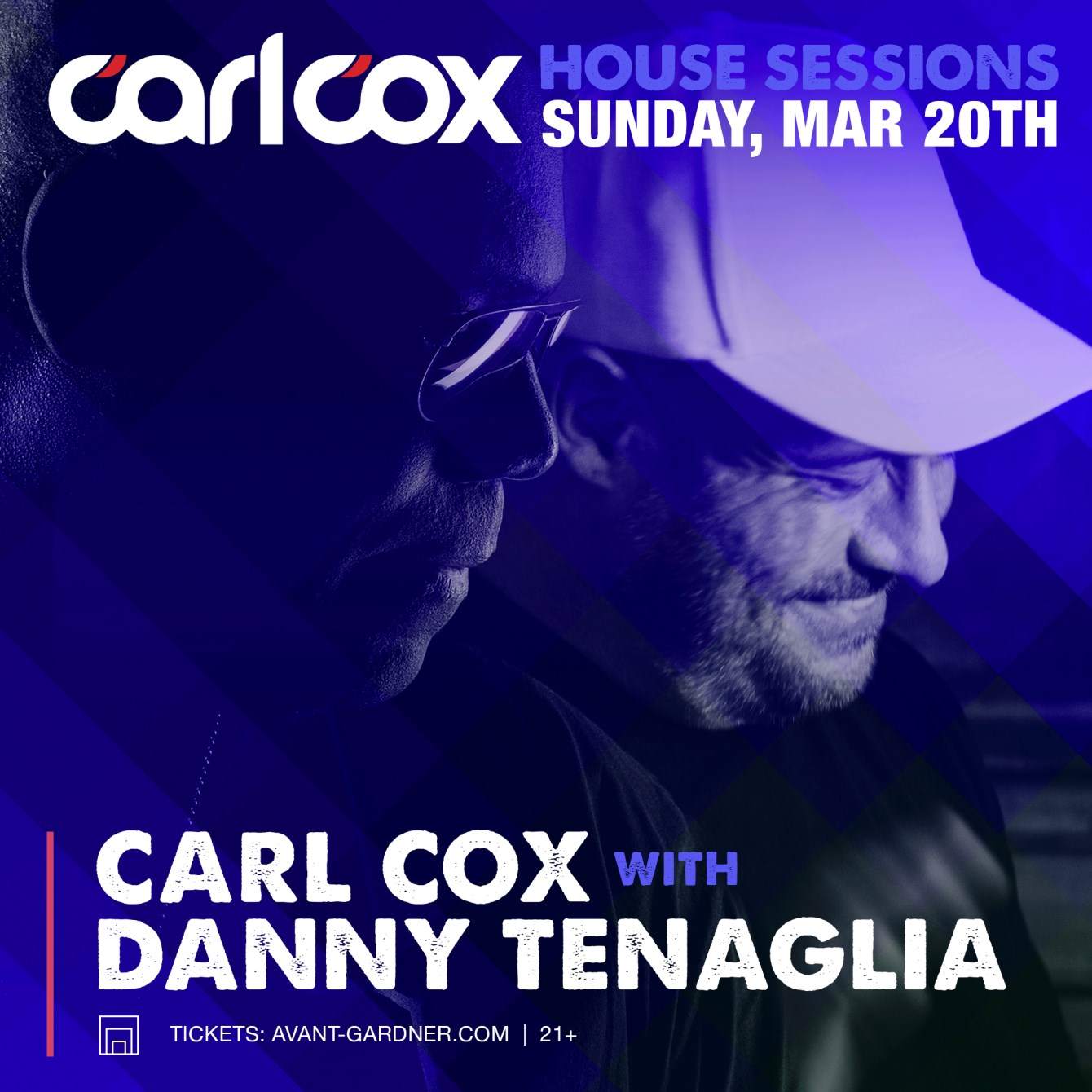 Carl Cox: House Sessions - Página frontal
