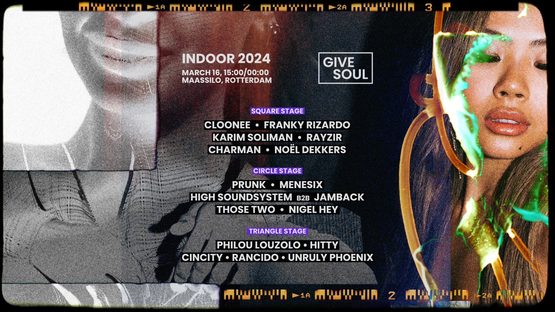 Give Soul Indoor 2024 - フライヤー表