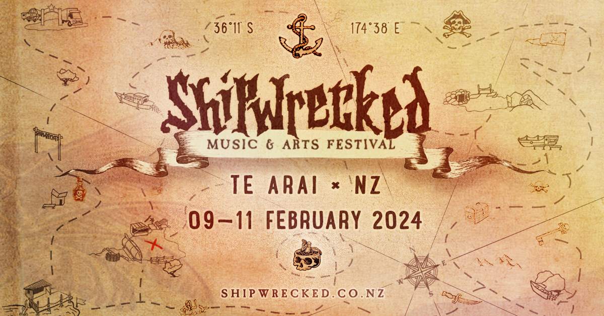 Shipwrecked Music & Arts Festival 2024 - フライヤー表