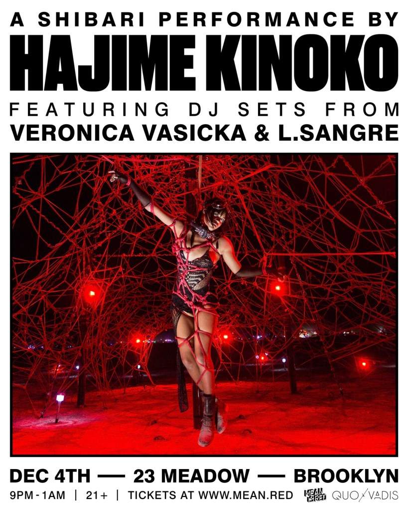 Shibari Performance with Hajime Konoko, Veronica Vasicka and L. Sangre - Página frontal