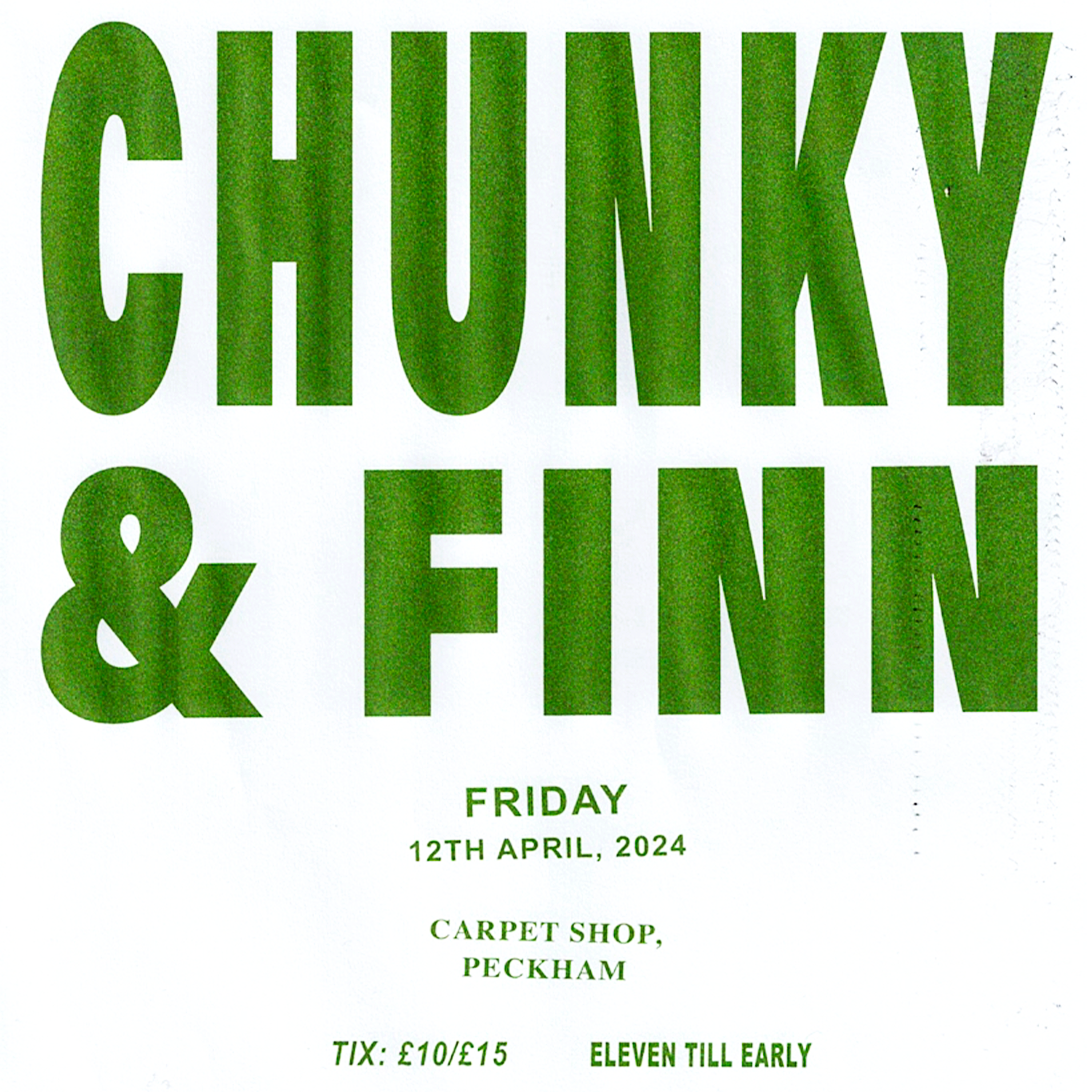 Chunky & Finn - Página frontal