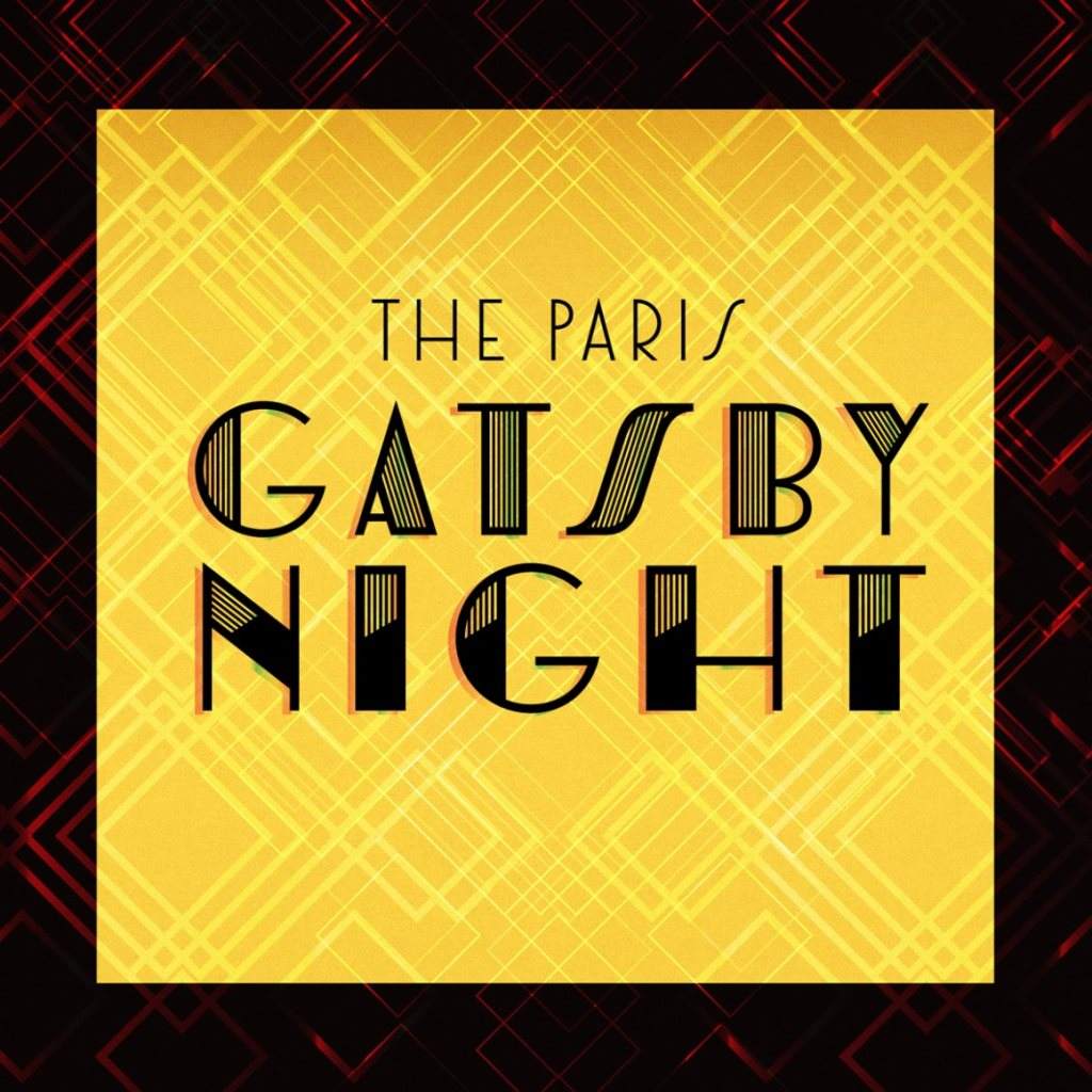 The Paris Gatsby Night - フライヤー表