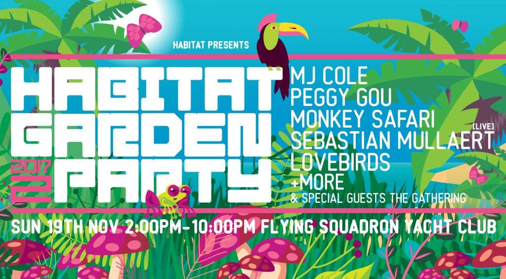 Habitat Garden Party: MJ Cole / Peggy Gou / Monkey Safari & More - Página frontal