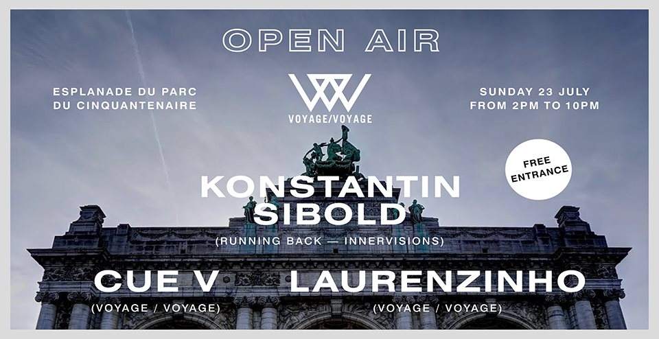 Voyage/Voyage Openair at Cinquantenaire - Konstantin Sibold - フライヤー表