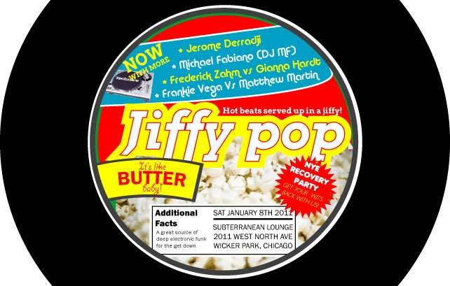 Jiffy Pop: Hot Beats Served Up In A Jiffy (A Nye Recovery Thing.) - Página frontal