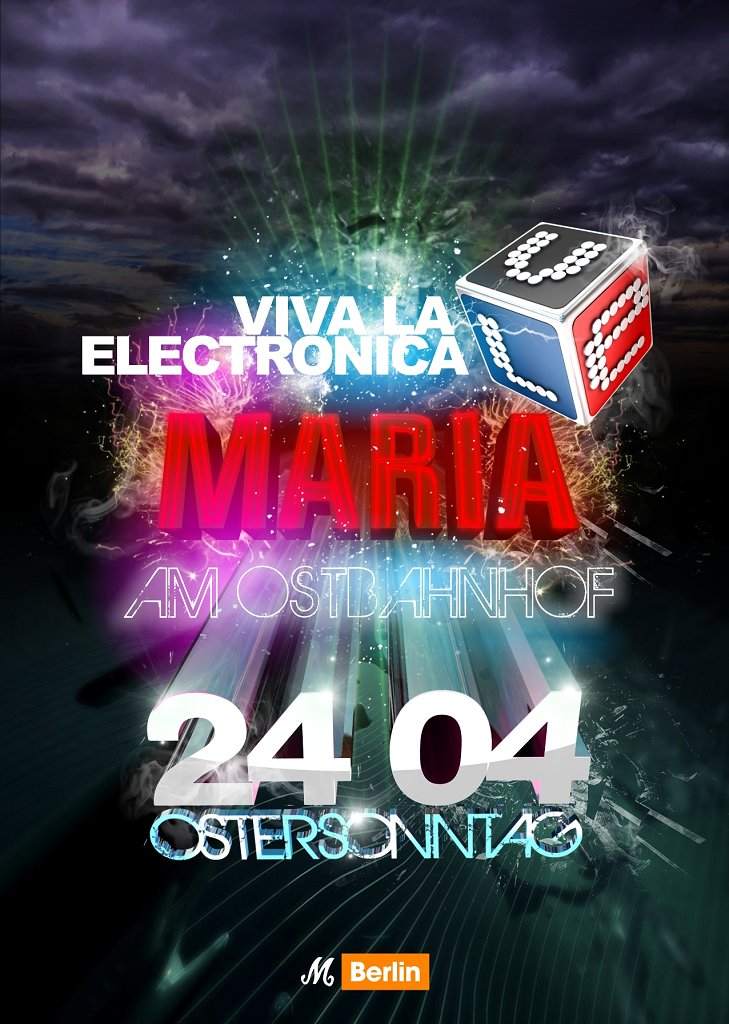 Viva La Electronica Meets Maria - フライヤー表