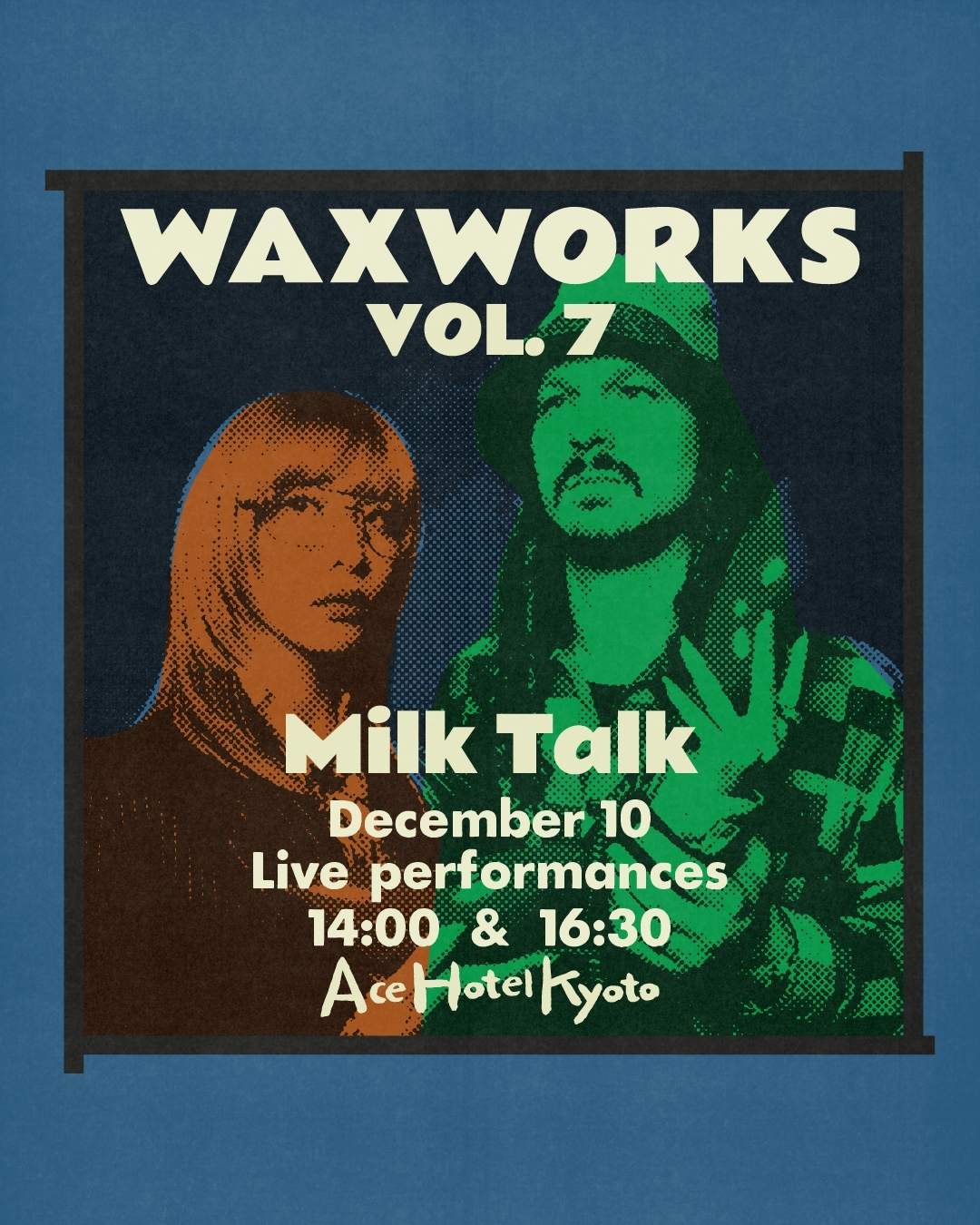Wax Works Vol7 - フライヤー裏