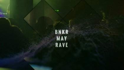 Bnkr May Rave - Página frontal