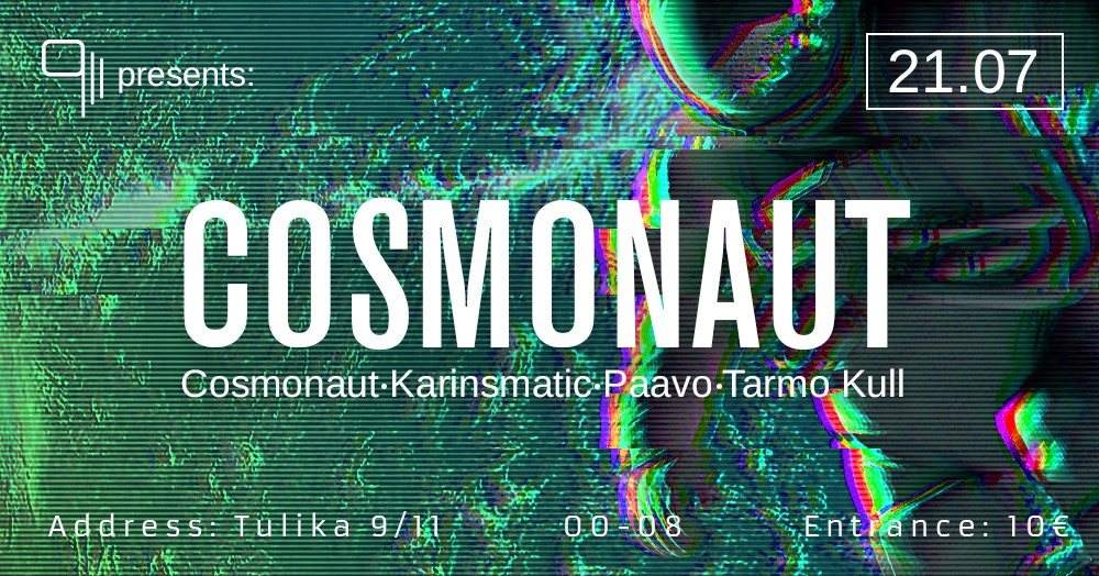 DJ Cosmonaut 21.07.18 - Página frontal
