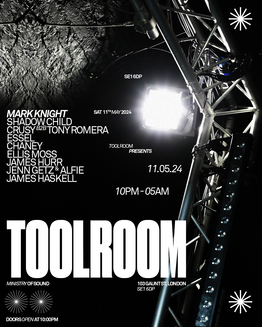 Toolroom - フライヤー表