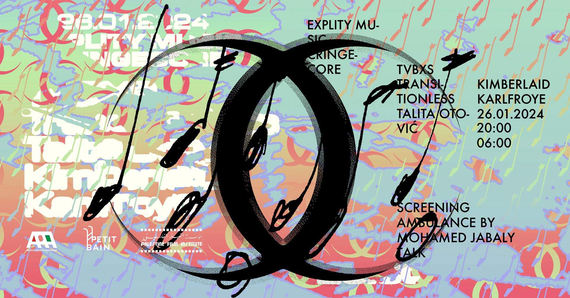Explity Music x CRINGECORE x AAA: TVBXS, Transitionless, Talita Otović, Karlfroye, KimberlaiD - Página frontal