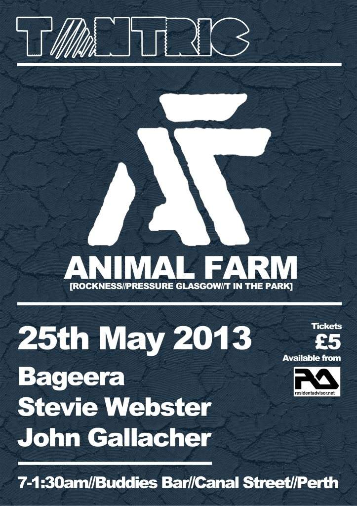 Tantric presents Animal Farm - Página frontal