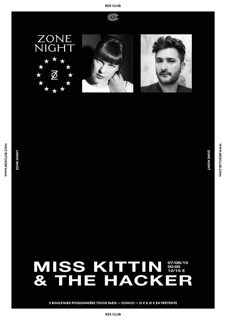 Zone Records: Miss Kittin, The Hacker - Página frontal