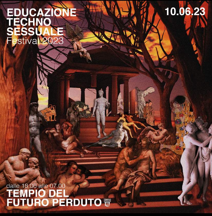 Educazione Techno Sessuale Festival 2023 - フライヤー表