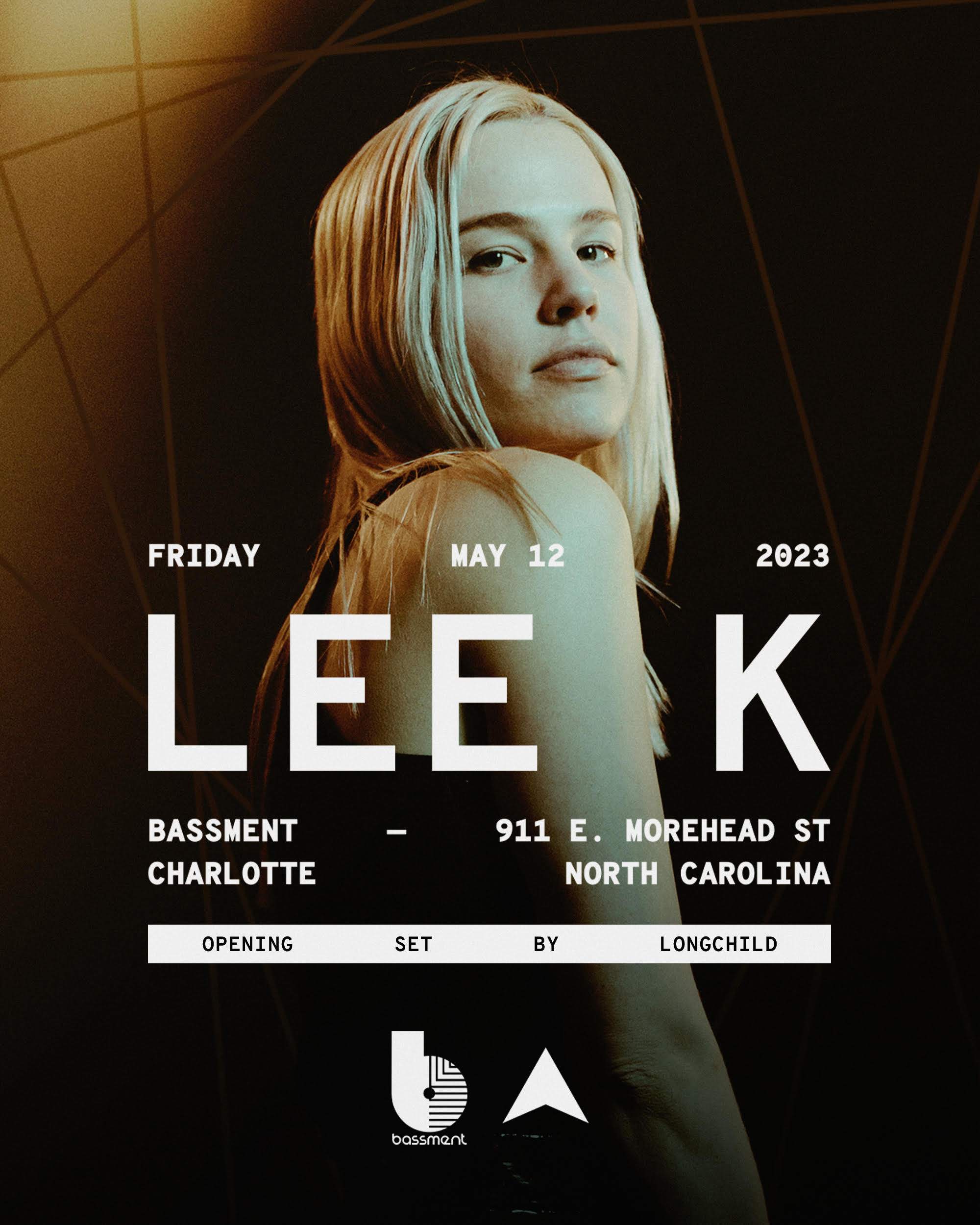 Lee K at Bassment - フライヤー表