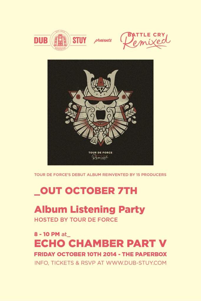 Dub-Stuy presents Echo Chamber V: OM Unit / DJ Madd / Dave Q / JAH Life // Limited Free Tickets - Página trasera